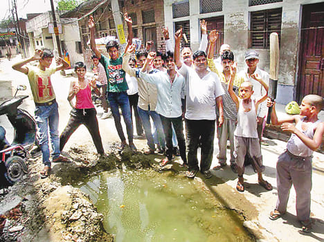 Burst of public anger against municipality