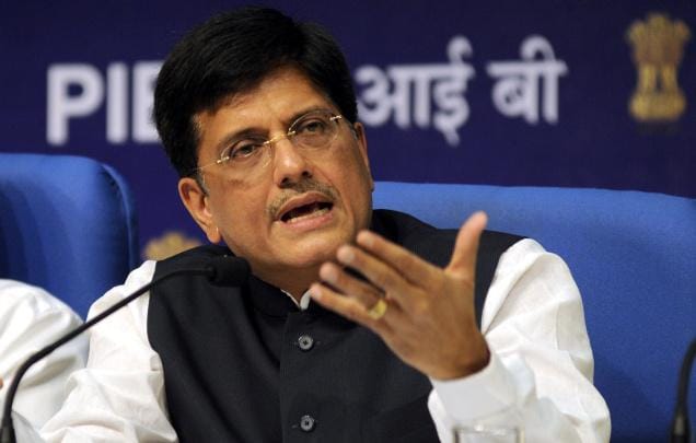 press conference of Power, coal and renewable energy minister piyush goyal