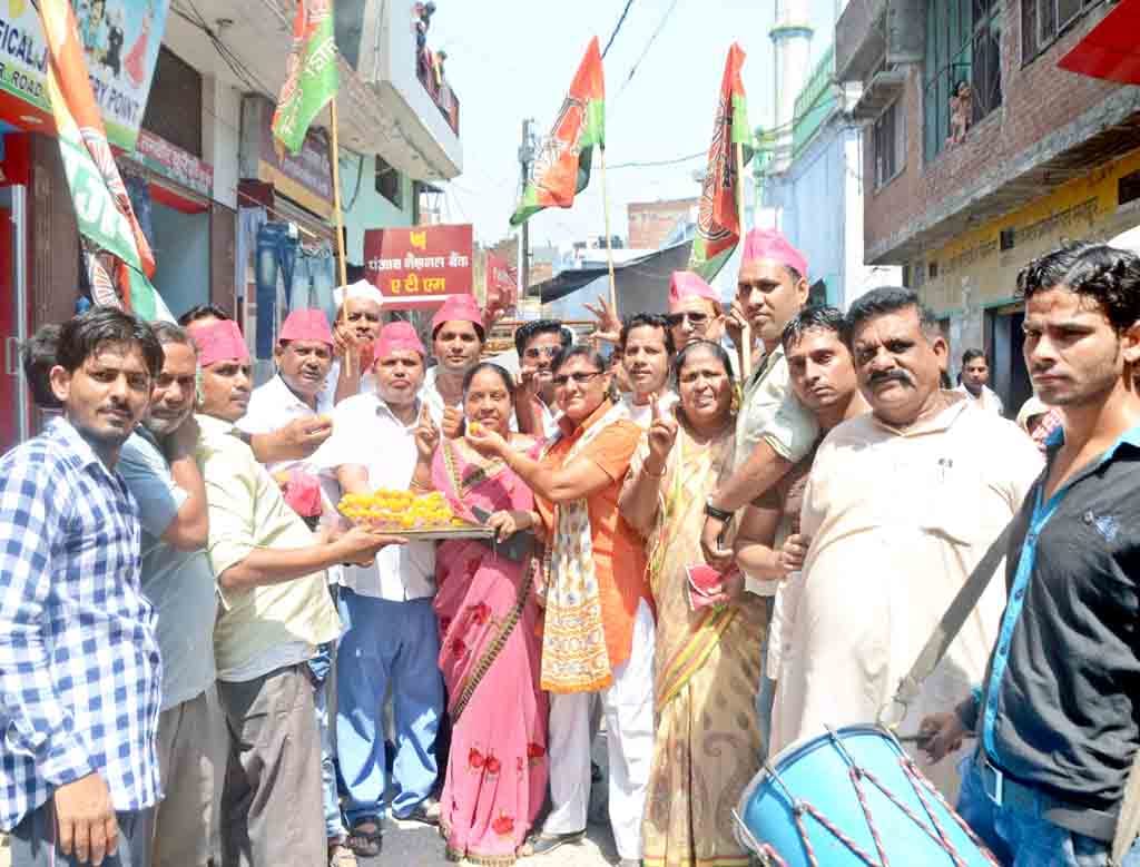 sapa activist take prosetion in chandausi