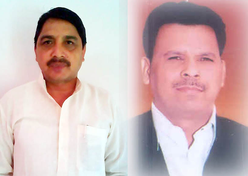 Narendra Kashyap and expelled BSP MP Lal
