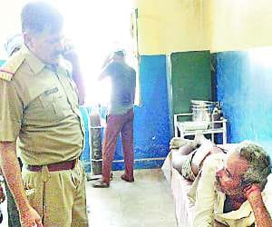 Farmer shot, Serious