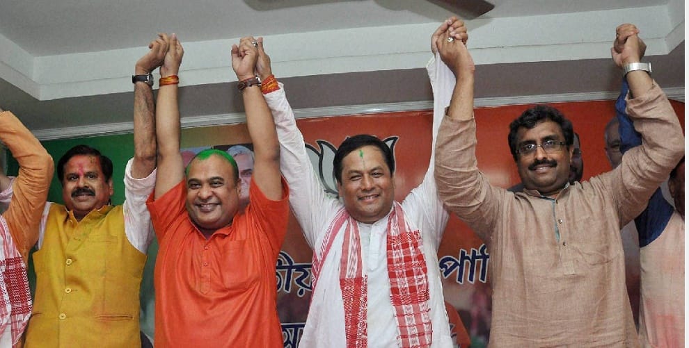 Sangh pracharak play major role in Assam election victory