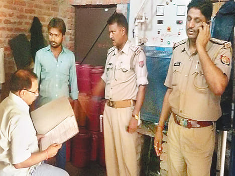 RO Water Plant raided, wrapped in two