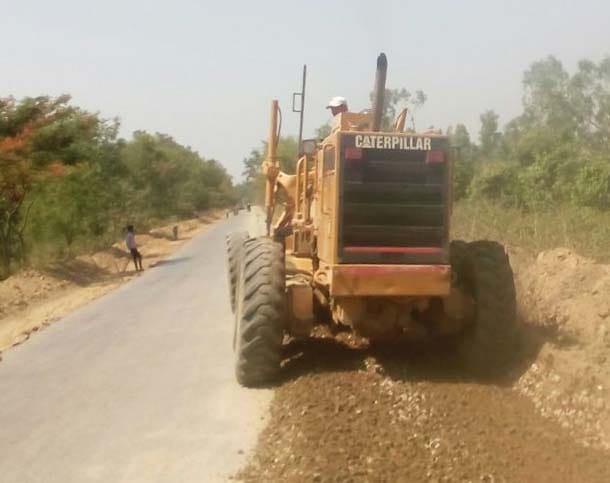 Road construction in early Hotmics mess