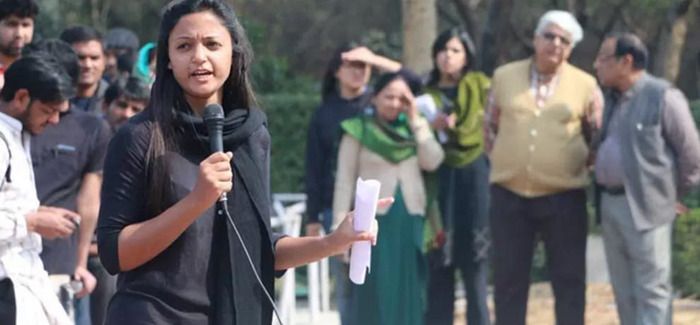 Shehla Rashid Shora new video against sexual harassment of jnu professors   