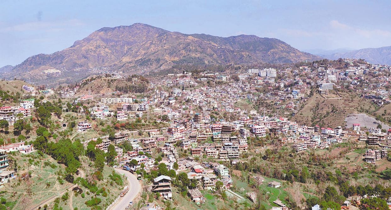 The traffic system changed in solan city