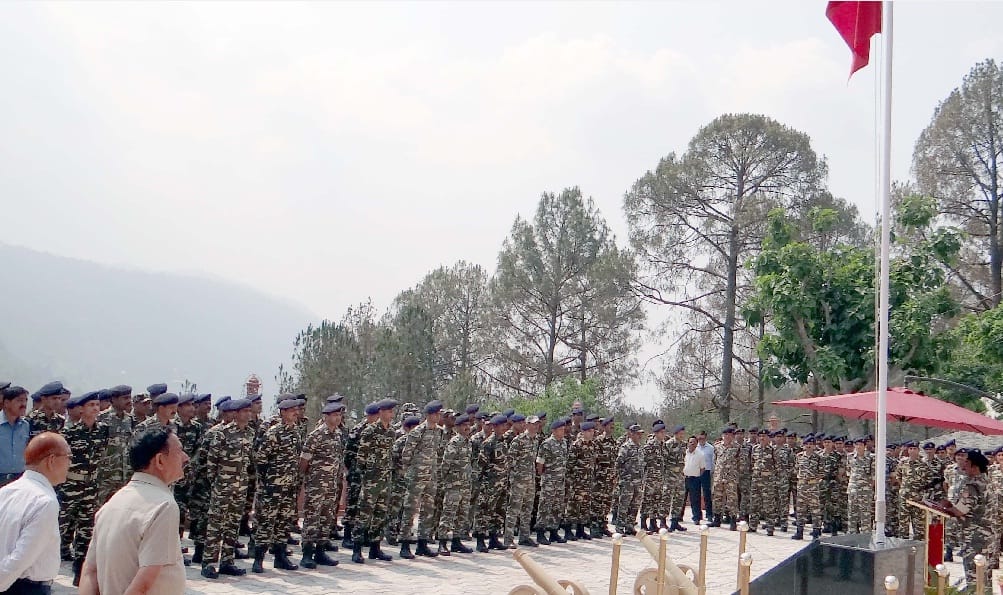 SSB Frontier Headquarters Anti-terror pledge