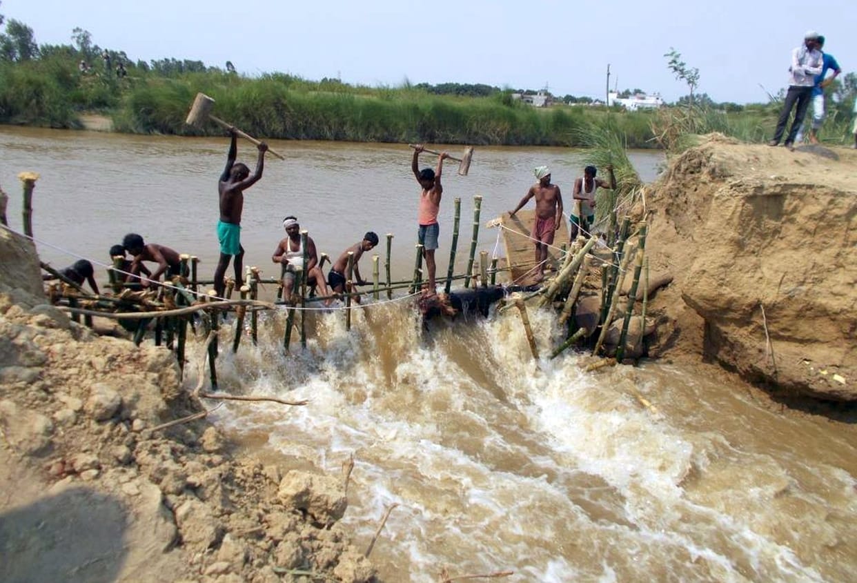 Two hundred acres of crops submerged due to canal Cutting