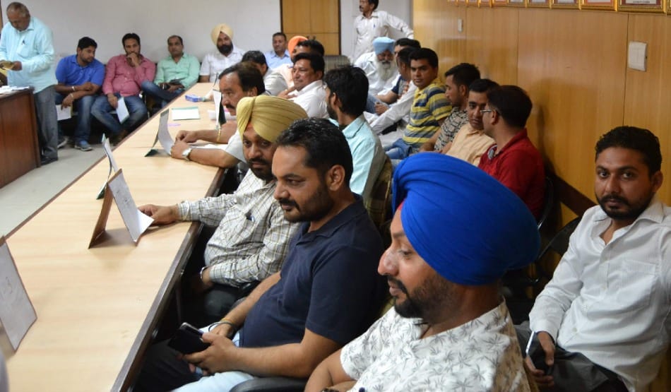 auction for 23 parking in chandigarh