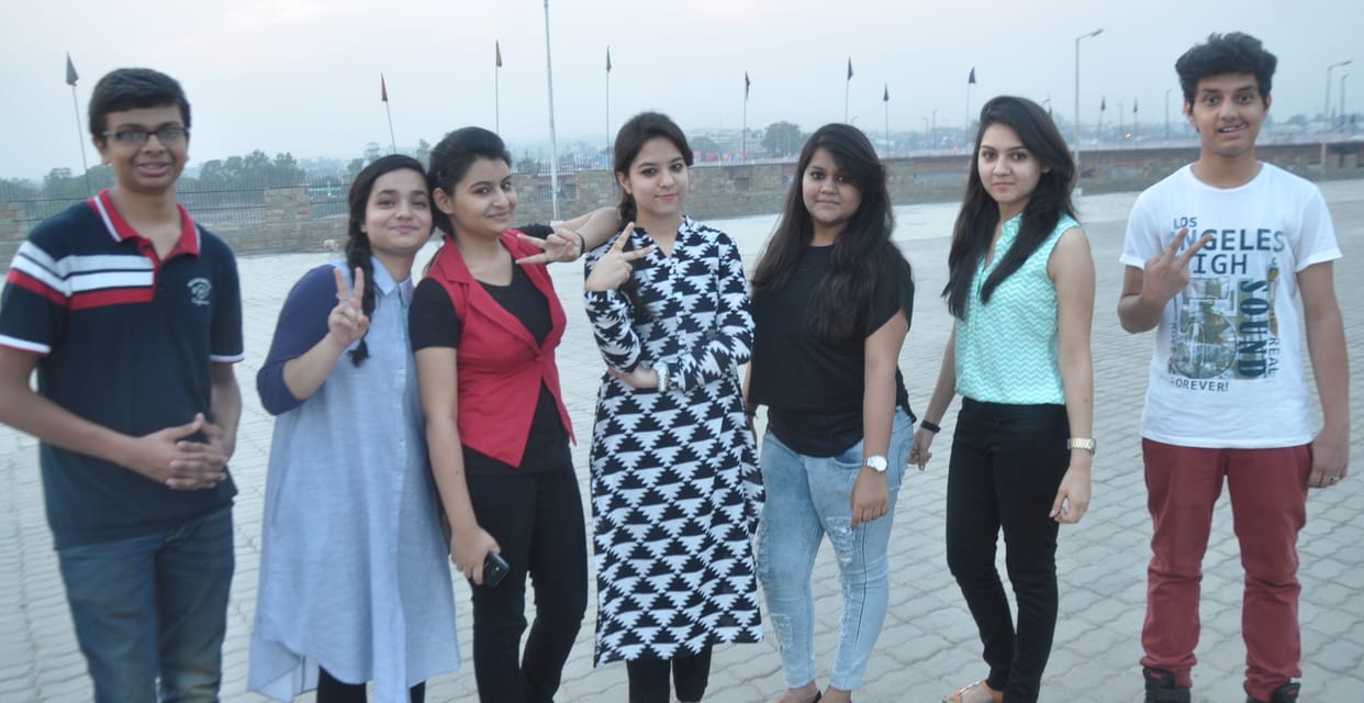 Student happy with cbse results