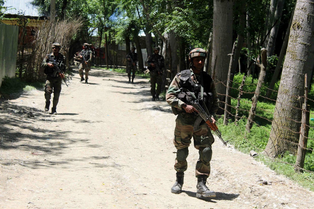 terrorist attack on crpf camp