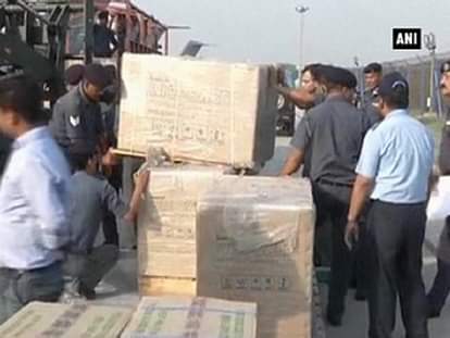 India dispatches aircraft with relief material to cyclone-hit Sri Lanka