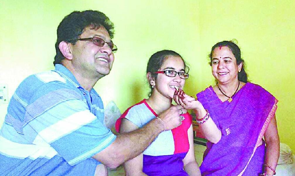 The students played trumpets, four in the top five students in the district