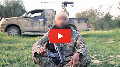 islamic state released video in context of avenge from india