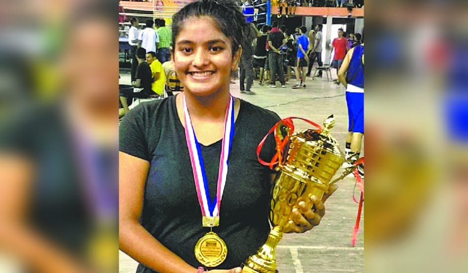junior mary kom nandini won gold medal in 61th school national games