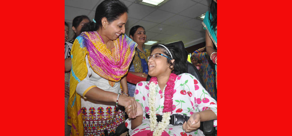 The topper Mudita offered free education