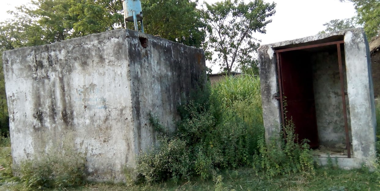 Proven unusable water tank
