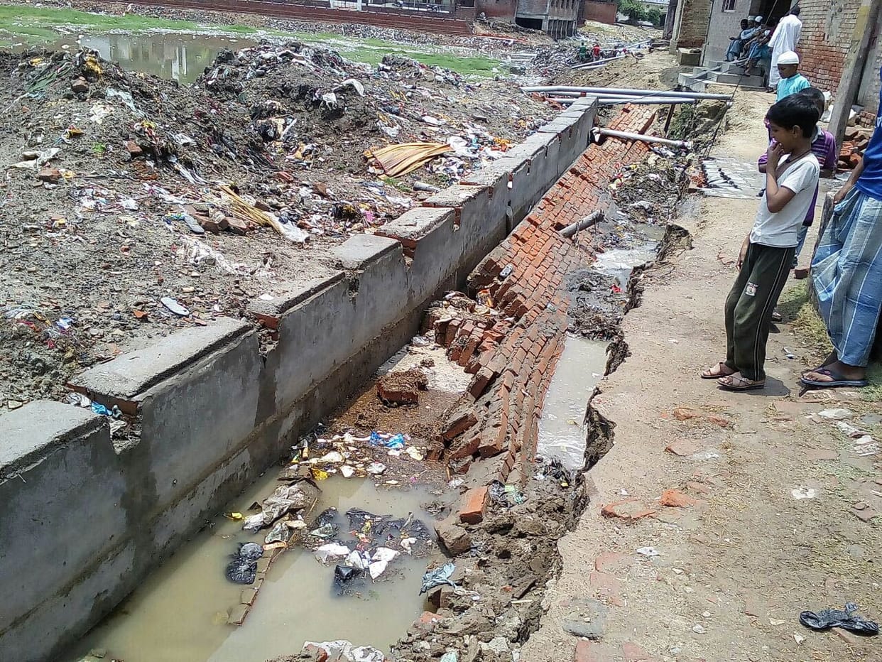 Storm disaster, rain relief
