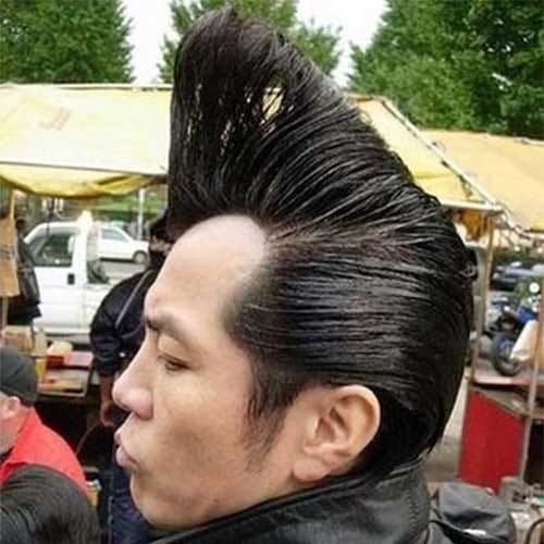 funny hairstyles of people