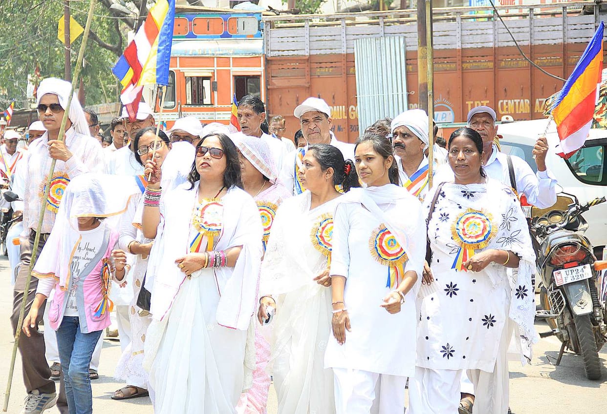 Buddha Purnima procession came out