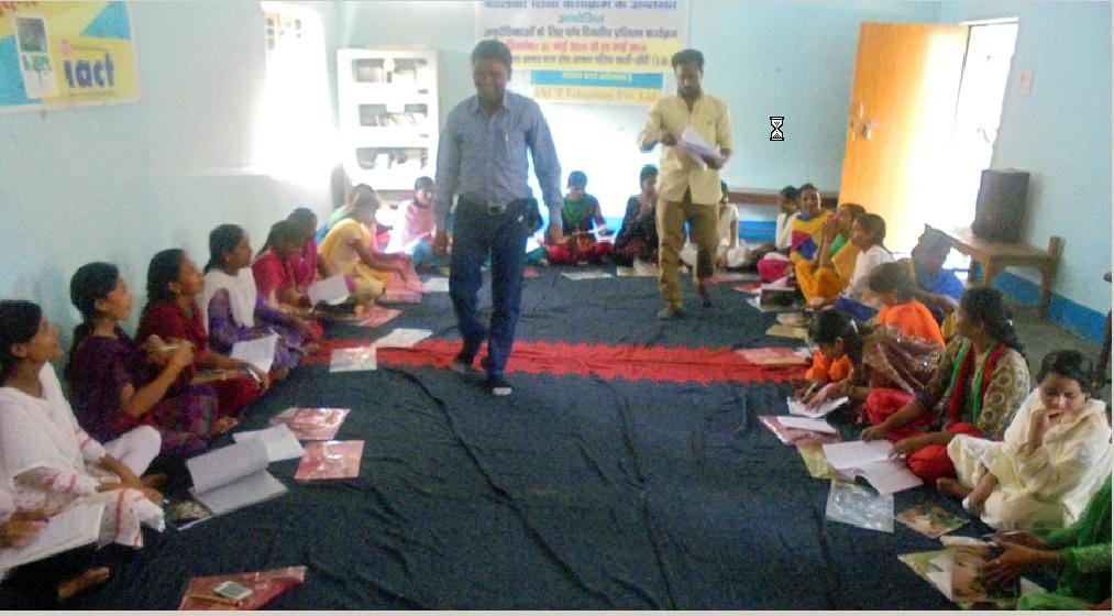 Girls' education under the five-day training