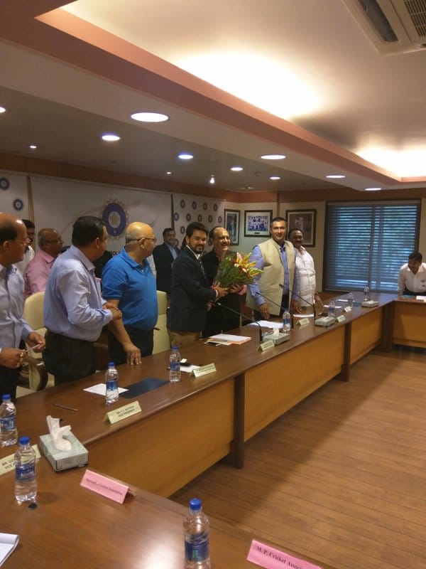 bharatiya janata party'S Mp anurag thakur is now president of board of control for cricket in india