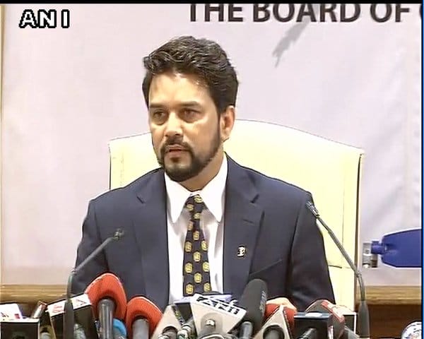 bcci new president anurag thakur give interview