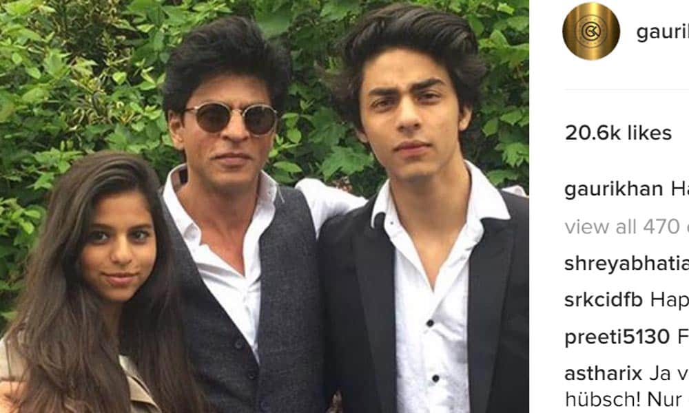 Shah Rukh Khan attends son Aryan’s graduation day