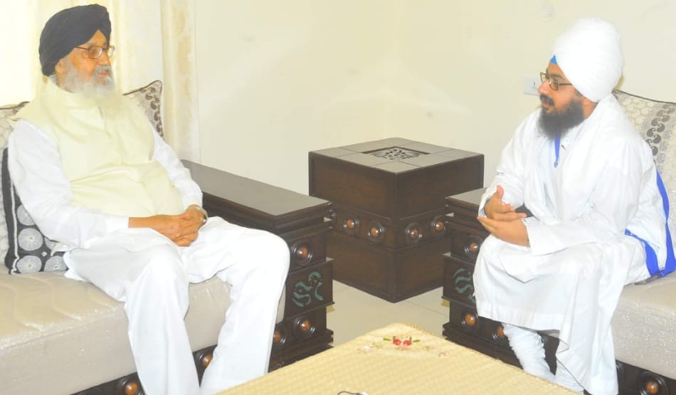 cm badal met to Saint Dhadrianwaleon on attack issue