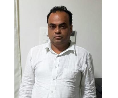 A man caught indulged in IPL betting.