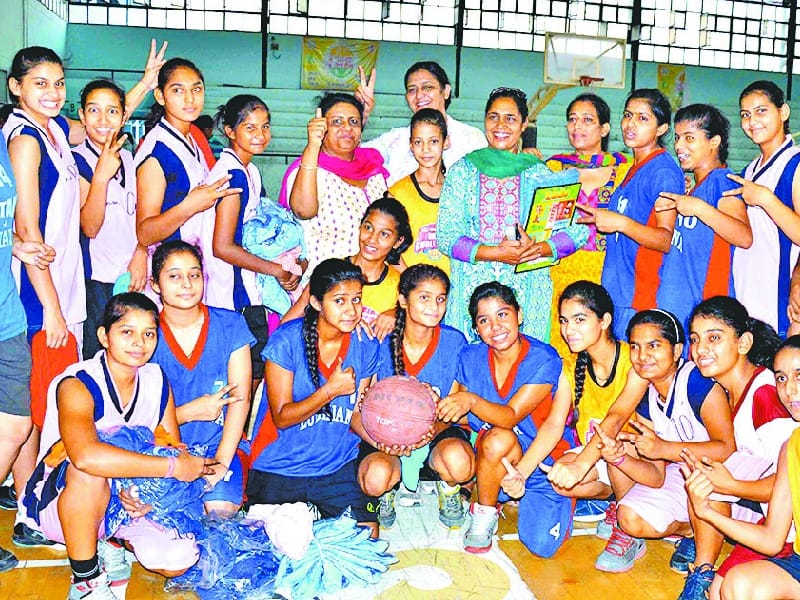 basketball championship, ludhiana tops in basketball, ludhiana basketball 