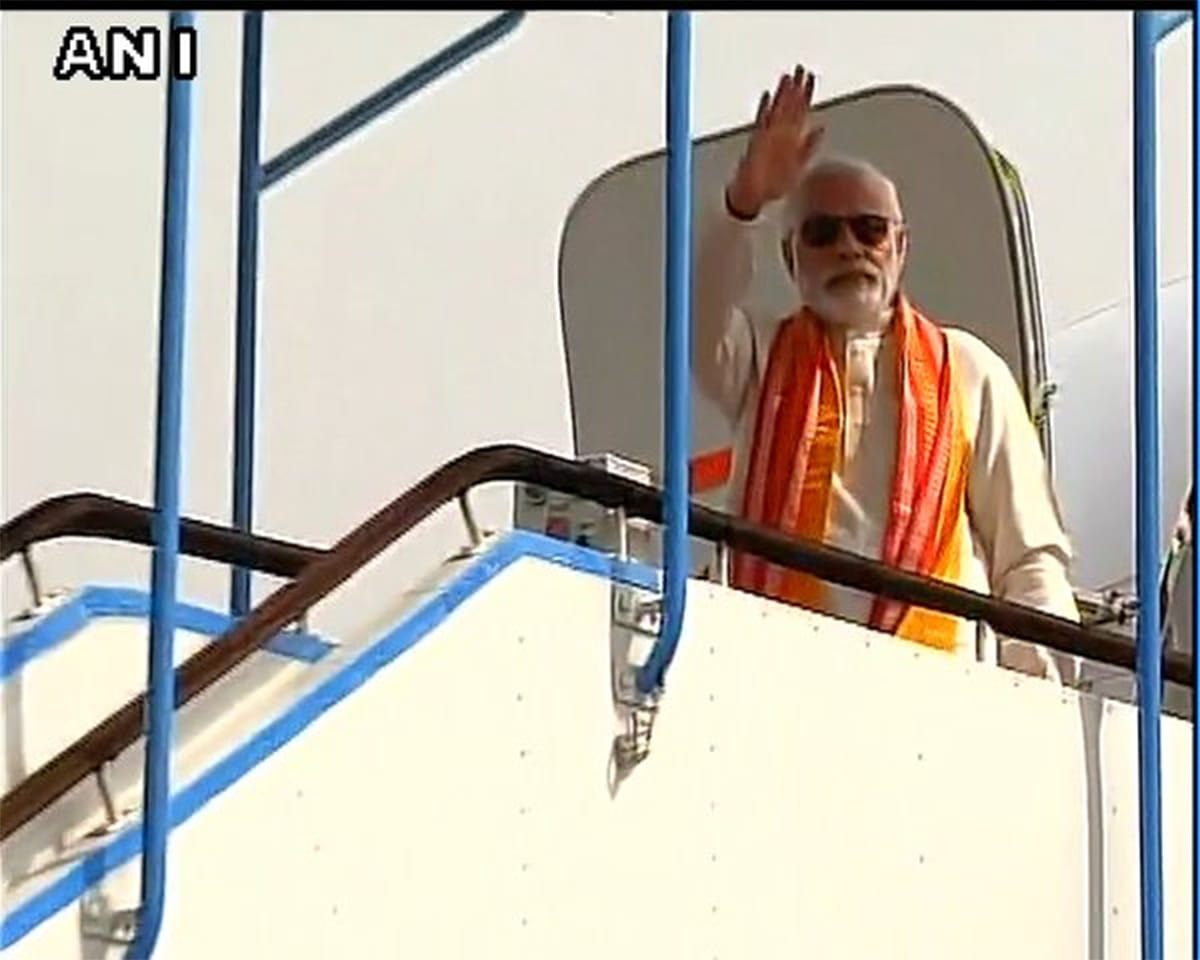 PM Narendra Modi departs for Tehran