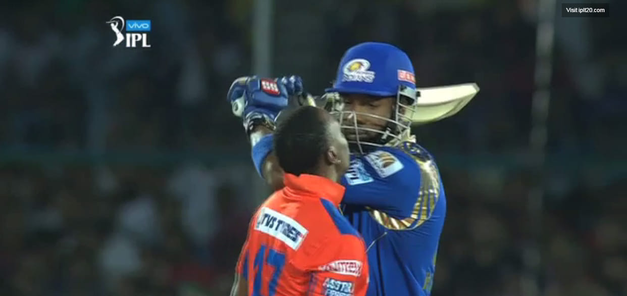 dwayne bravo got punishment in ipl