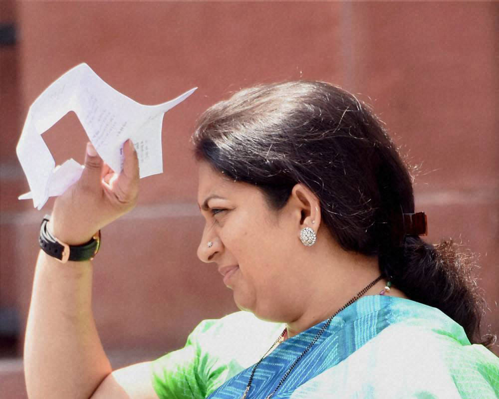 smriti irani can face of bharatiya janata party in uttar pradesh for mission 2017