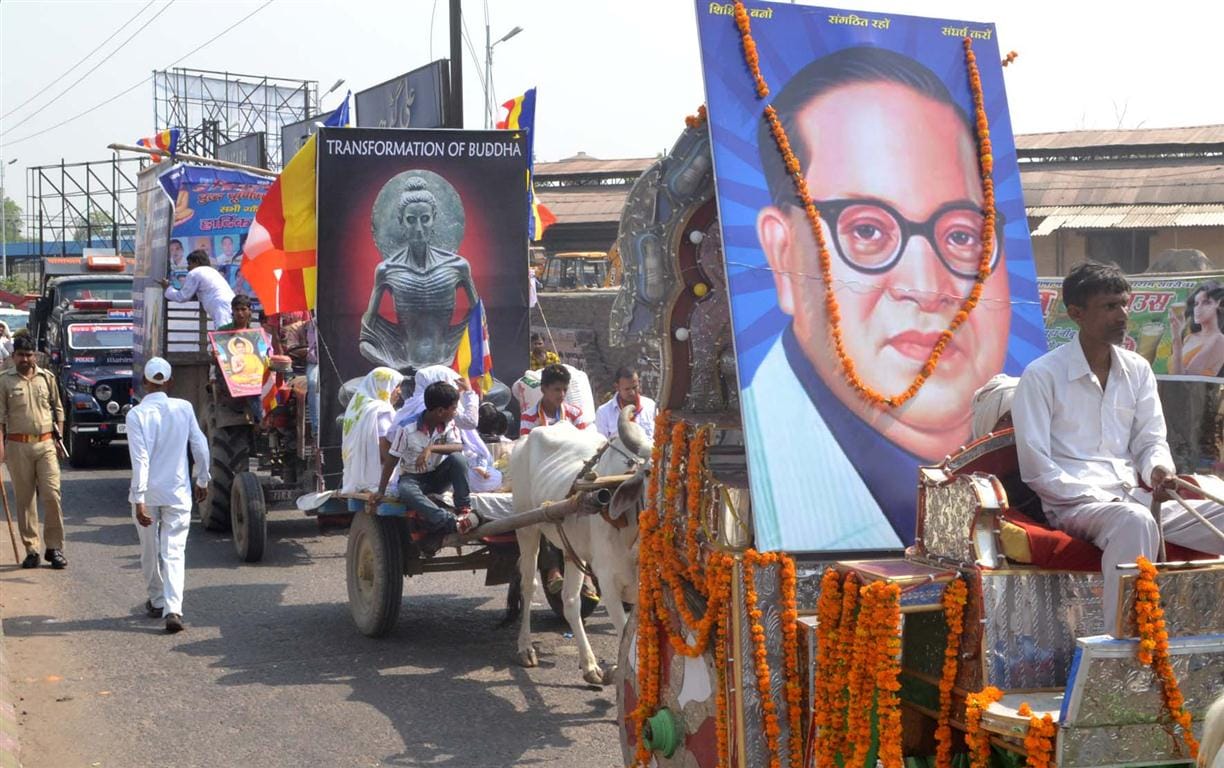 Gautam Buddha Jayanti procession came Dhamma