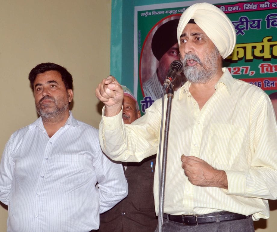 VM Singh said, farmers You need to create its own government