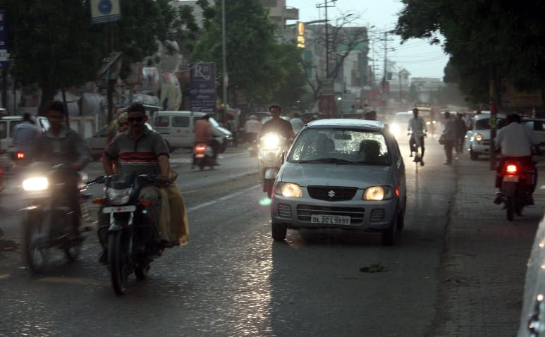 relief after rain