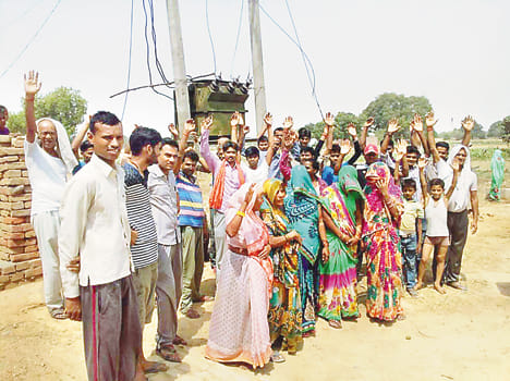 protest for Changing the transformer 