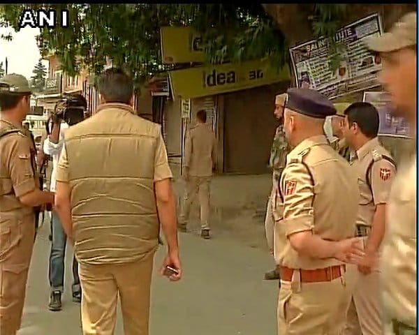 Terrorist attack in Srinagar