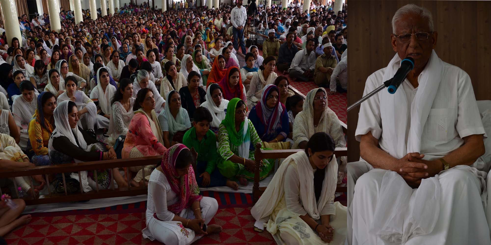 baba hardev singh son in law avneet setya condolences ceramony