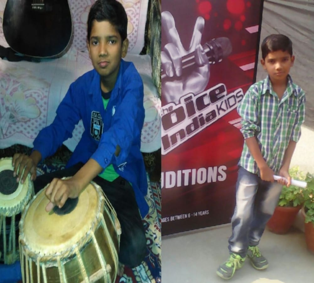 ayush kotwal in the voice of india show