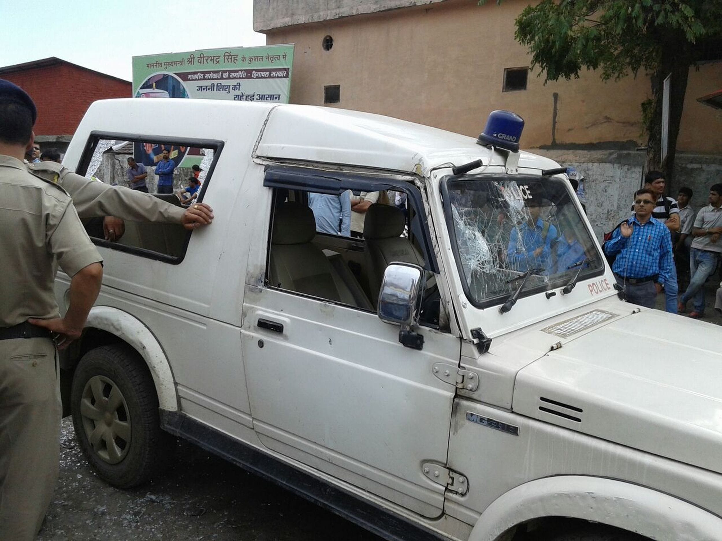 11 years old boy crushed under HRTC bus at chamba.