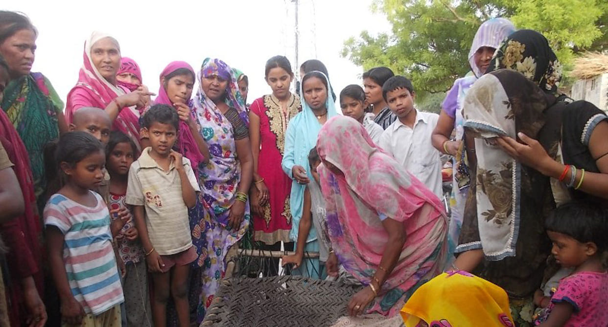 After 12 year woman birth three sons, but in some hours they dead.