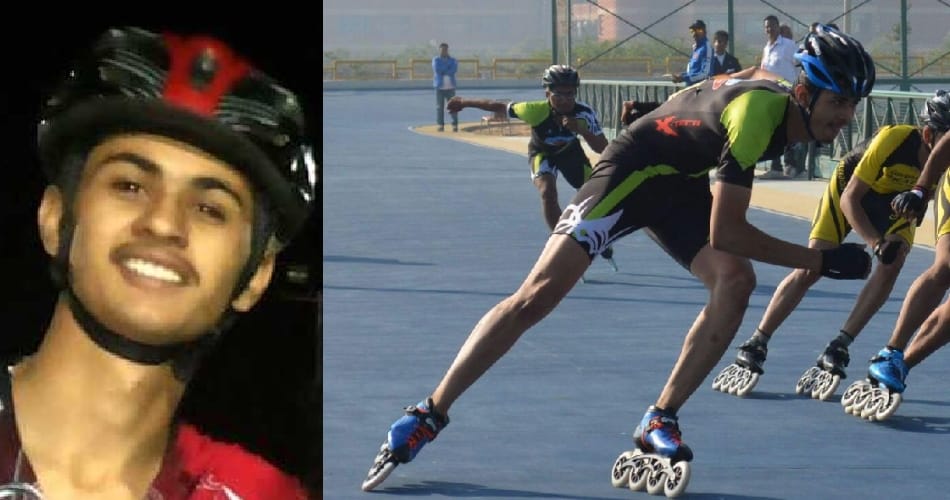 world record holder deepanshu, scaketing, india inline hockey team, limca record, hisar
