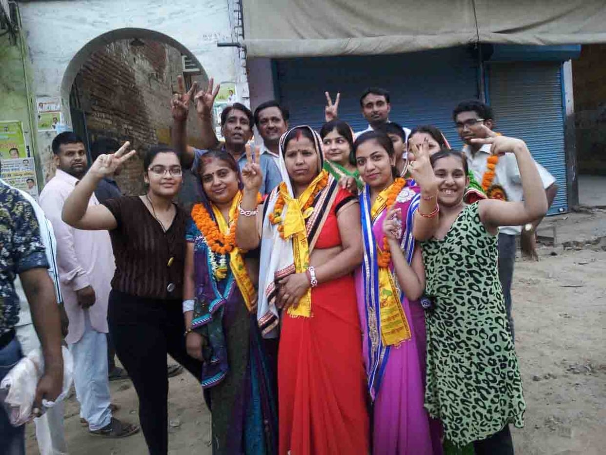 BJP -backed candidate won the most seats