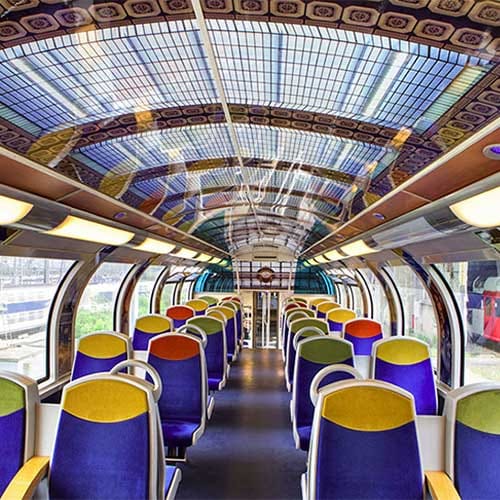 in france, trains are being changed into museums