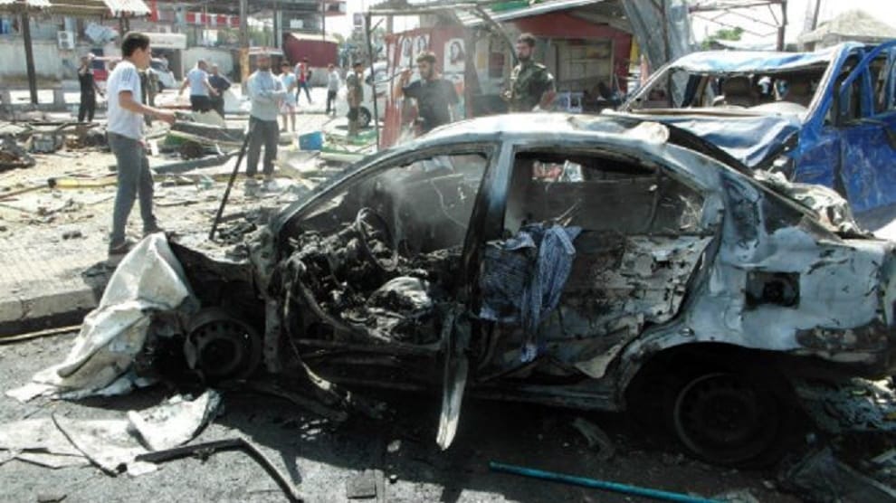 bomb blast in syria 100 people killed