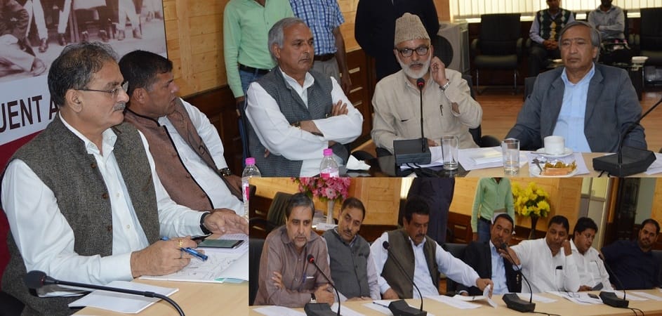all Party meeting in Srinagar