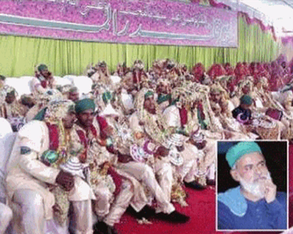 farmer organized mass marriage for muslim 