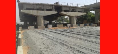 people will face the jam, NH-2 fly over project late 